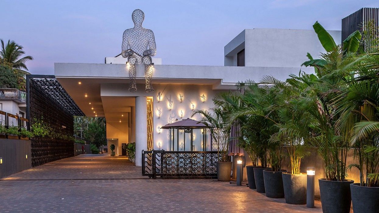 ไฮแอท เซนตริก คันโดลิม กัว Hotel แคนโดลิม ภายนอก รูปภาพ The hotel's entrance