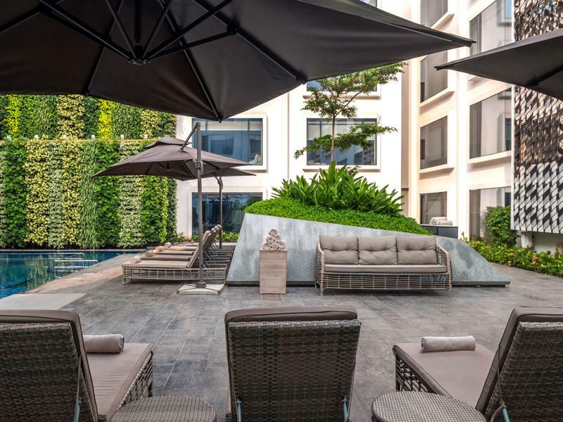 ไฮแอท เซนตริก คันโดลิม กัว Hotel แคนโดลิม ภายนอก รูปภาพ The outdoor pool at the hotel